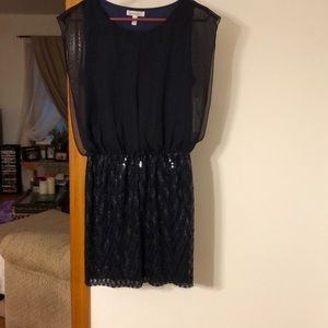 Navy blue dress